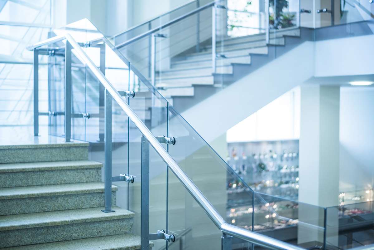 Deck Glass Railing